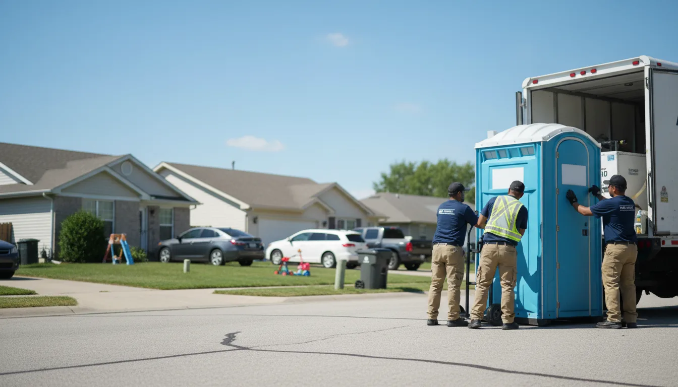 Standard Porta Potty Rentals in Winston, MO near me